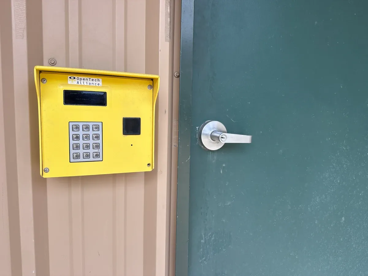 Gate code for indoor access